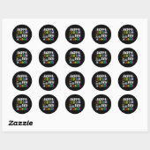 100ste dag leerling 100 dagen ronde sticker (Vel)