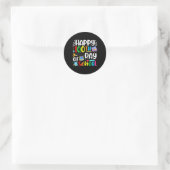 100ste dag leerling 100 dagen ronde sticker (Tas)