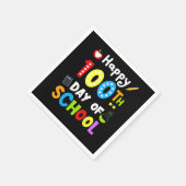 100ste dag leerlingenstudent 100 dagen servet (Hoek)