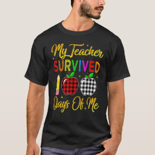 100ste dag school mijn leraar heeft 100 dagen M ov T-shirt