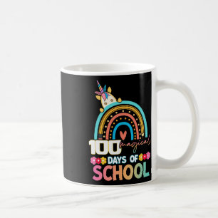 100ste dag school Unicorn 100 magische dagen Koffiemok