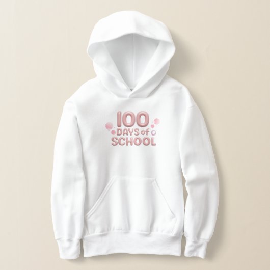 100ste Dag Schoolkinderen Pullover Hoodie (Laagn)