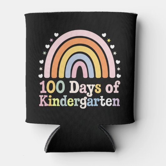 100ste Dag van de Kleuterjuf Kinder 100 dagen Blikjeskoeler (Voorkant)
