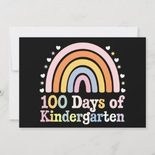 100ste Dag van de Kleuterjuf Kinder 100 dagen Kaart