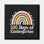 100ste dag van de kleuterleidster kinderen 100 dag magneet (Voorkant)