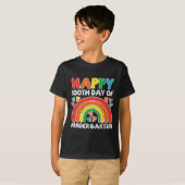 100ste Dag van de kleuterschool Rainbow 100 dagen T-shirt (Voorkant volledig)