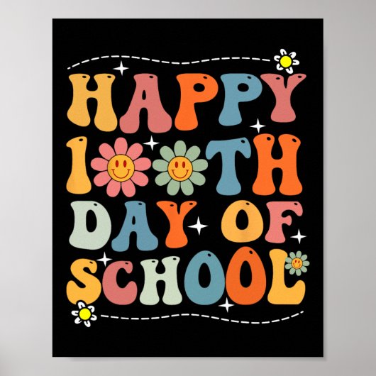 100ste dag van de leerkrachten 100 da poster (Voorkant)