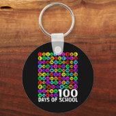 100ste Dag van de School Kinder 100 dagen Leren Wi Sleutelhanger (Voorkant)