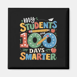 100ste dag van de school leraar Mijn leerlingen zi Magneet