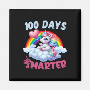 100ste Dag van de School Meisjes Leraar Eenhoorn 1 Magneet