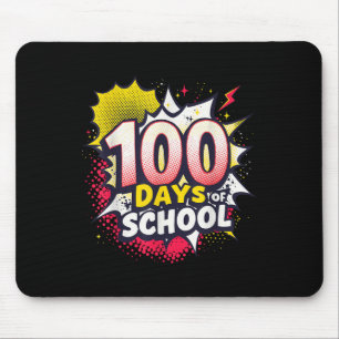 100ste Dag van de School Shirt Boys 100 dagen Muismat