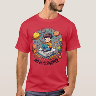 100ste Dag van de School Slimmere Boeken Totaal So T-shirt