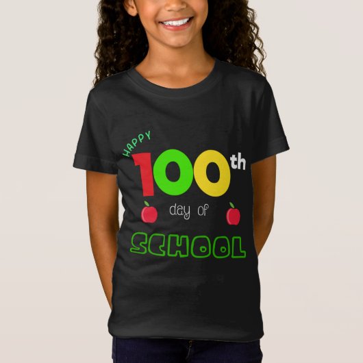 100ste dag van de school t-shirt (Voorkant)