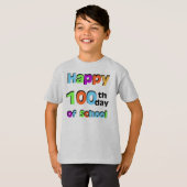 100ste dag van de school t-shirt (Voorkant volledig)