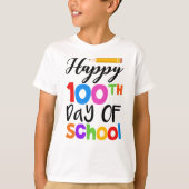 100ste dag van de school t-shirt (Voorkant)