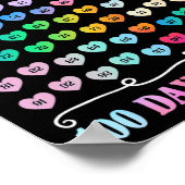 100ste dag van de schoolleraar 100 dagen Wiskunde  Poster (Hoek)