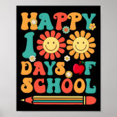 100ste dag van de schoolleraar Groovy - 100 dagen  Poster (Voorkant)
