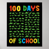 100ste dag van de schoolleraar Kinder 100 dagen di Poster (Voorkant)