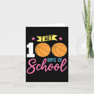 100ste Dag van de schoolmeisjes Ik raakte 100 dage Kaart