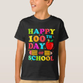 100ste dag van de schoolstudent 100 dagen t-shirt (Voorkant)