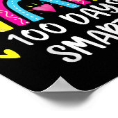 100ste dag van de student 100 dagen slimmer poster (Hoek)