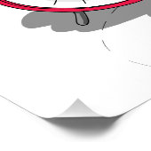 100ste dag van het Shirt op school | 100 schooldag Perfect Poster (Hoek)