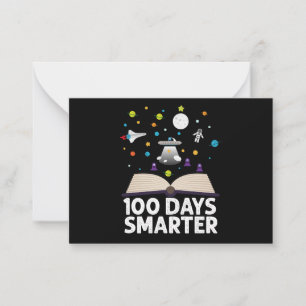 100ste dag van school 100 dagen slimmer boeken rui notitiekaartje