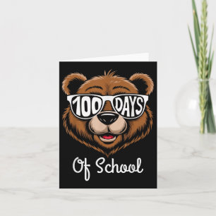 100ste Dag van School Cool Beer 100 dagen slimmer  Kaart