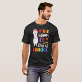 100ste dag van school geen probleem lama 100ste da t-shirt (Voorkant volledig)