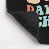 100ste dag van school groovy ontwerp voor stud muismat (Hoek)