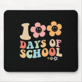 100ste dag van school groovy  ontwerp voor stud muismat (Voorkant)