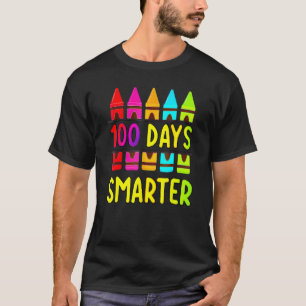 100ste dag van school leraar 100 dagen slimmer reg t-shirt