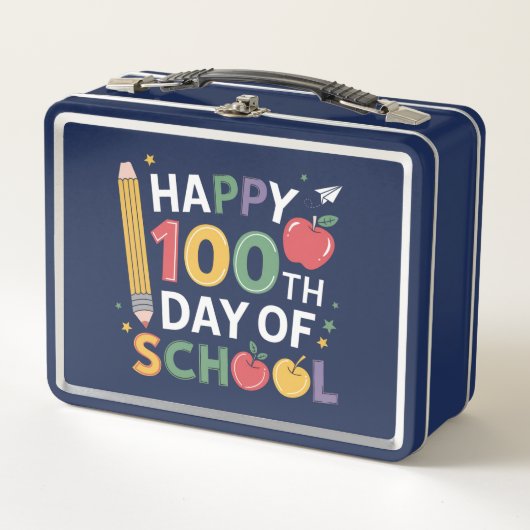 100ste Dag van School Leraren Gelukkig 100 Dagen (Voorkant)