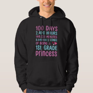 100ste dag van school meisjes uit de 1e klas 100 d hoodie