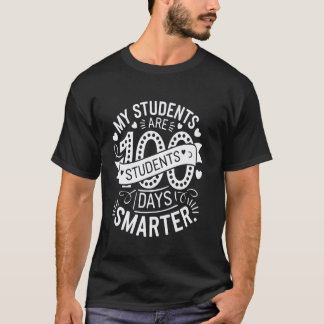100ste dag van school mijn leerlingen zijn 100 dag t-shirt
