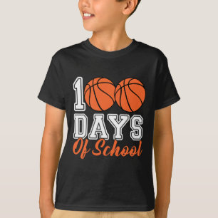 100ste dag van school skelet kinderen 100 dagen va t-shirt