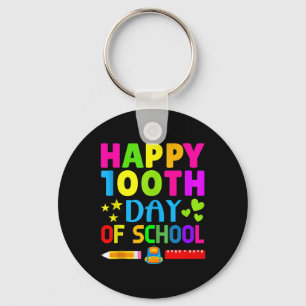 100ste dag van school student gamers onderwijzen k sleutelhanger