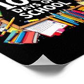 100ste dagen schoolleraar Kinder Happy 100 Day SM Poster (Hoek)