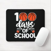 100ste dagen van school Bysketbyll Kinder jongens  Muismat (Met muis)