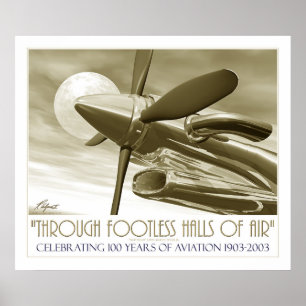 100ste Jubileum van de grote vlucht Poster