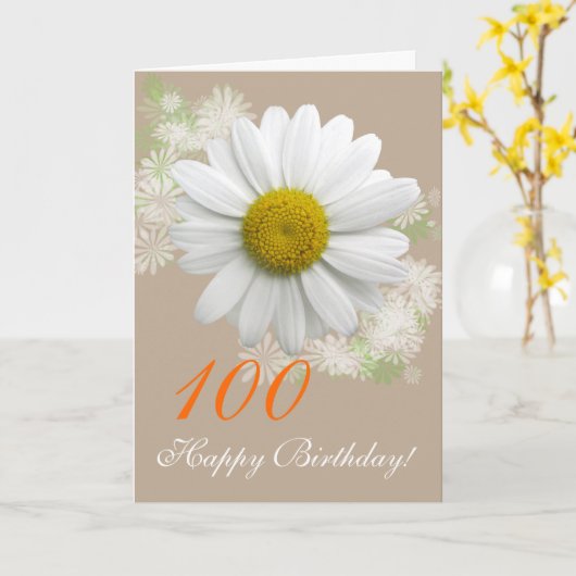 100ste/Om het even welke Margriet van de Kaart (Gele Bloem)