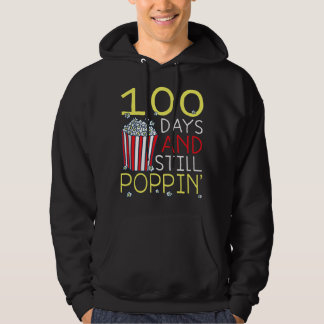 100ste Schooldag 100 Dagen En Nog Steeds Poppin Po Hoodie