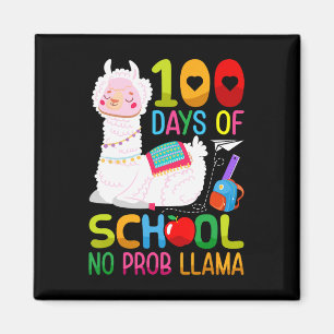 100ste Schooldag Eenhoorn Meisjes 100 Dagen Van Sc Magneet