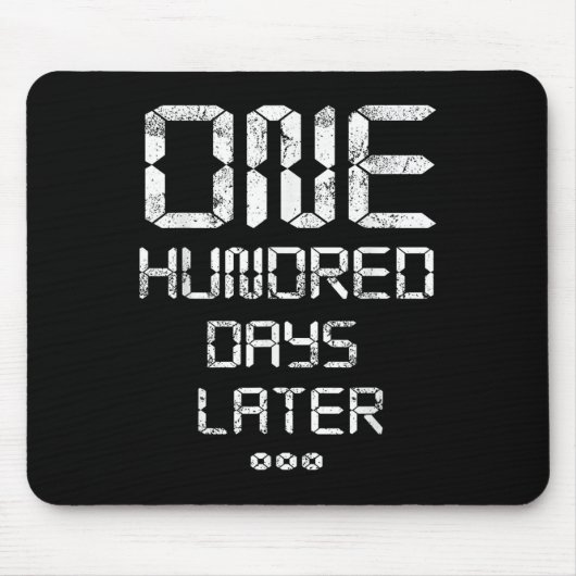 100ste schooldag – Honderd dagen later Muismat (Voorkant)