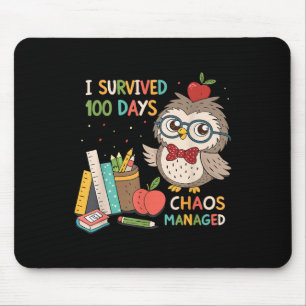 100ste schooldag - Ik overleefde 100 dagen - Chaos Muismat