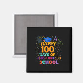 100ste Schooldag Leraar 100 Dagen Wiskunde Formule Magneet (Voorkant / Achterkant)