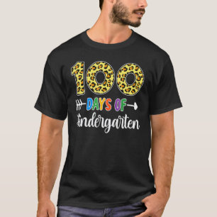 100ste Schooldag Leraar Jongens Meisjes 100 Dagen T-shirt
