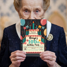 100ste verjaardag 100 jaar oud feest