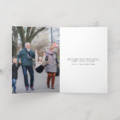 100ste verjaardag | Bloemige verjaardagskaart Folie Wenskaart (Binnenlaag)