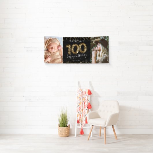 100ste verjaardag foto banner (Insitu)